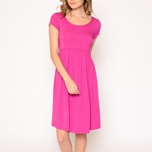 BRAND NEW Solid Babydoll Dress